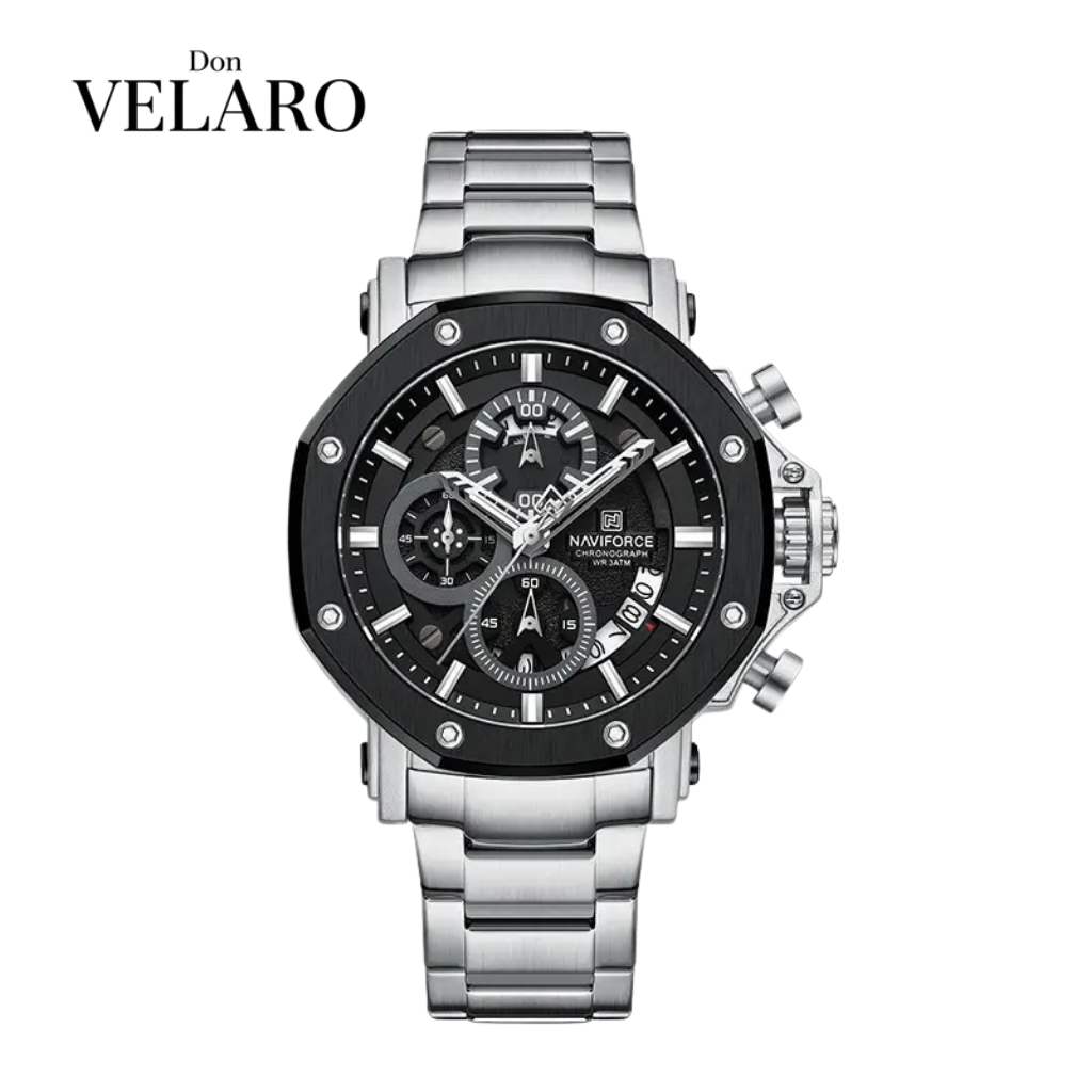 Don Velaro - 007 — Acier Noir Chrono